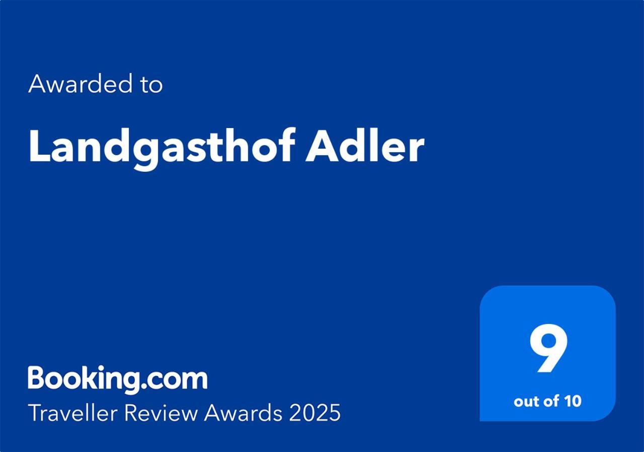 Landgasthof Adler Utzmemmingen Εξωτερικό φωτογραφία
